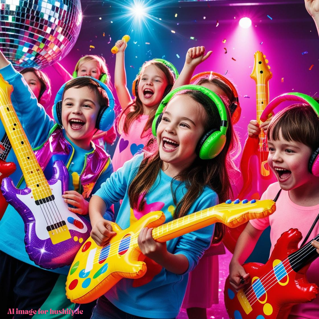 Silent Disco Inflatable Instrument Hire