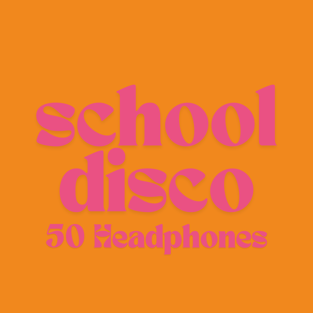 Silent Disco 50 Headset School Disco/Fair Package