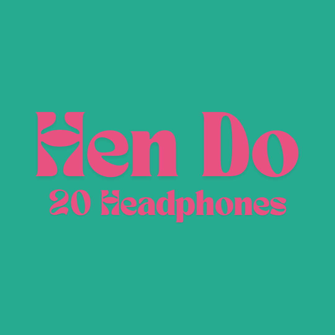 Silent Disco Hen Do Weekend Party Package